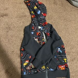 NWOT Little Sleepies Lightning McQueen hoodie